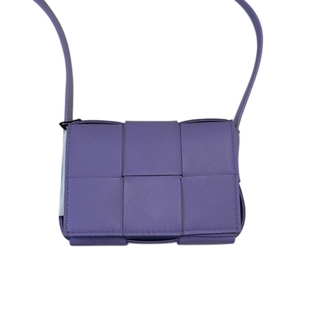 BOTTEGA VENETA Women's Mini Cassette Bag Wisteria/Silver - Picture 4 of 7